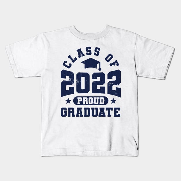 Class of 2022 - Blue Version Kids T-Shirt by Sachpica